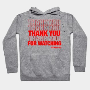 AJREACTS2: THANK YOU bag design Hoodie